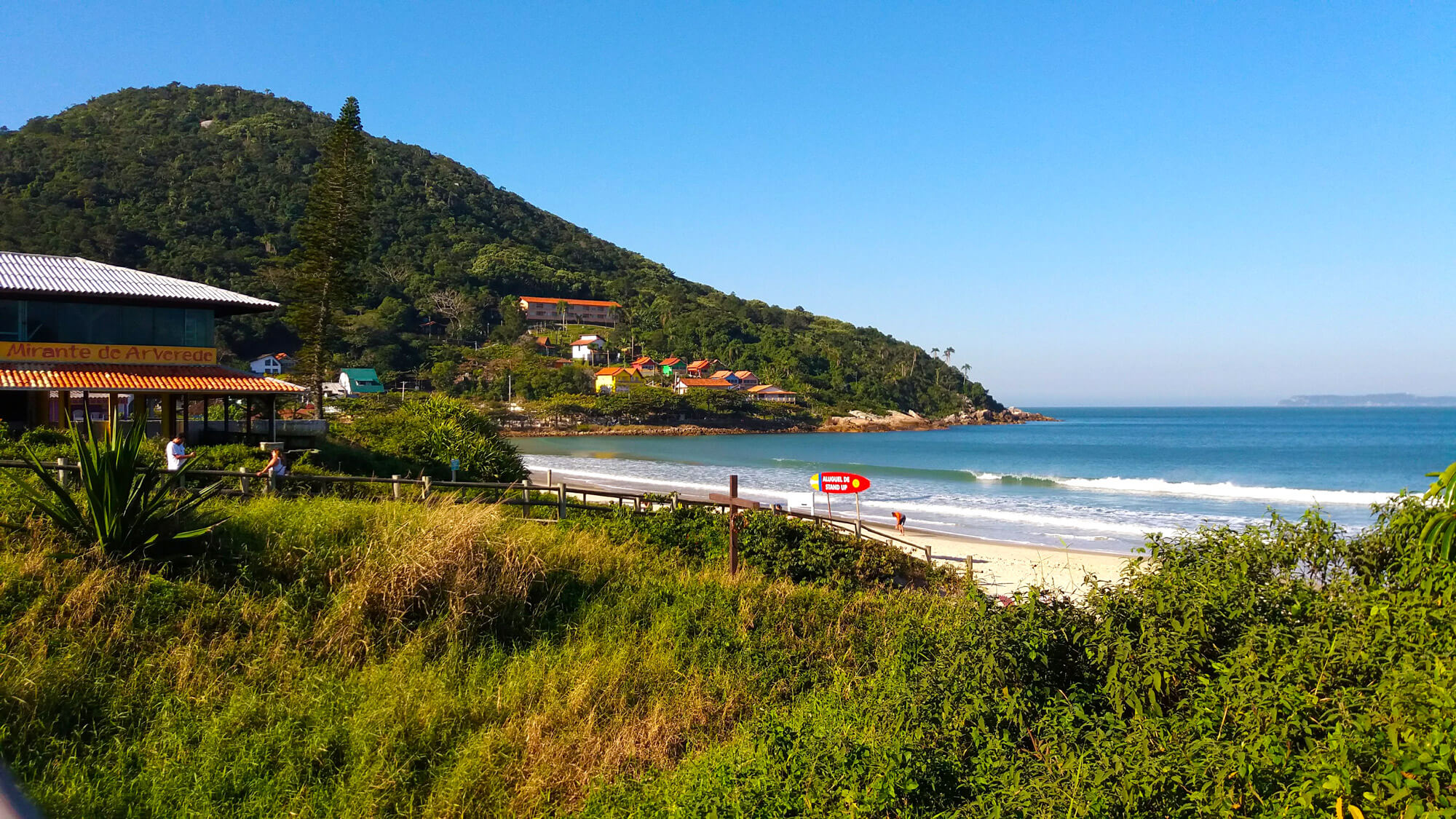 Anúncio vende areia da praia de Bombinhas