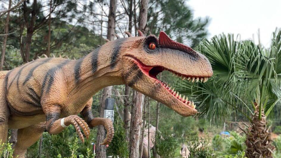 Parque de dinossauros em Balneário Camboriú 